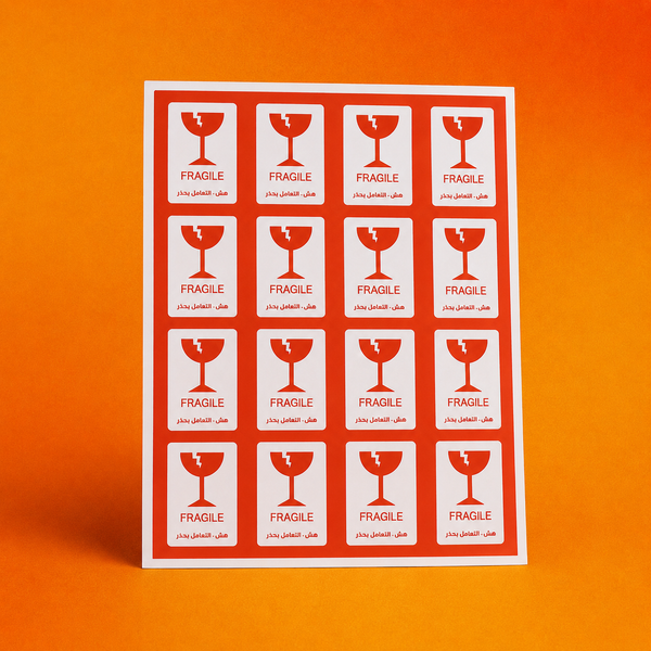 Fragile Product Labels