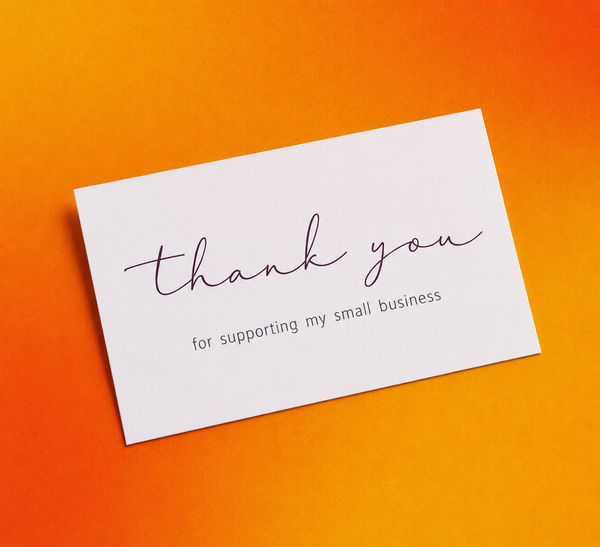 Thank You Card (English)