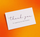 Thank You Card (English)
