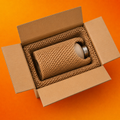 Brown Extended Shock-Resistant Paper Roll